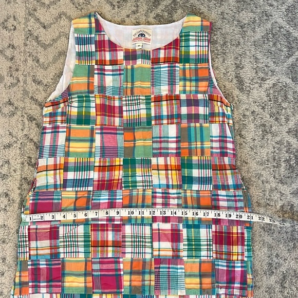 KIEL JAMES PATRICK | Indian Madras Patchwork Shift Dress - Picture 3 of 10